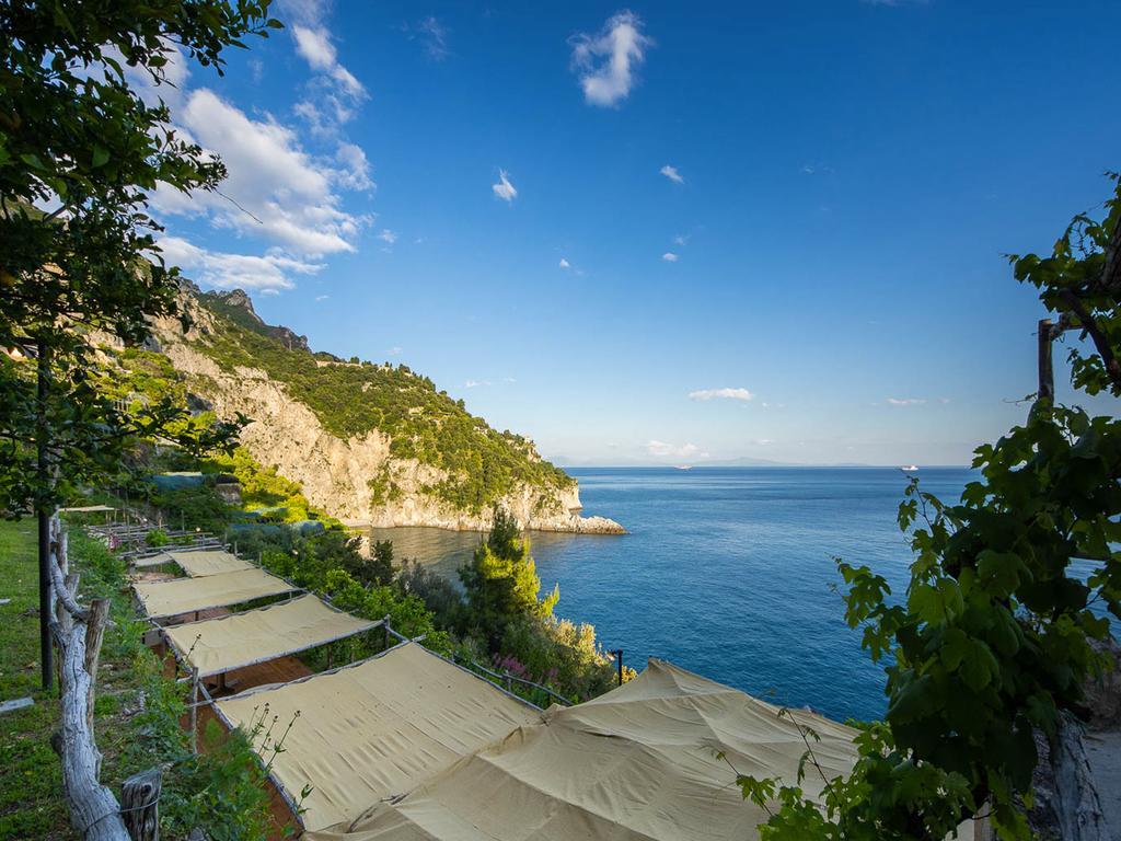 Вилла Cannaverde - Amalfi Coast Camp Майори Экстерьер фото